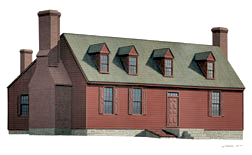 final Barker house rendering