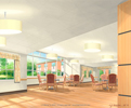 Small healthcare dining room illustration thumbnail
