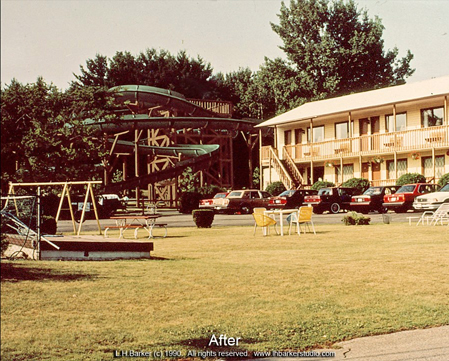 "
"After", Lake George Water Slide, NY Suite of 2.
L.H.Barker (c) 1990. All rights reserved

